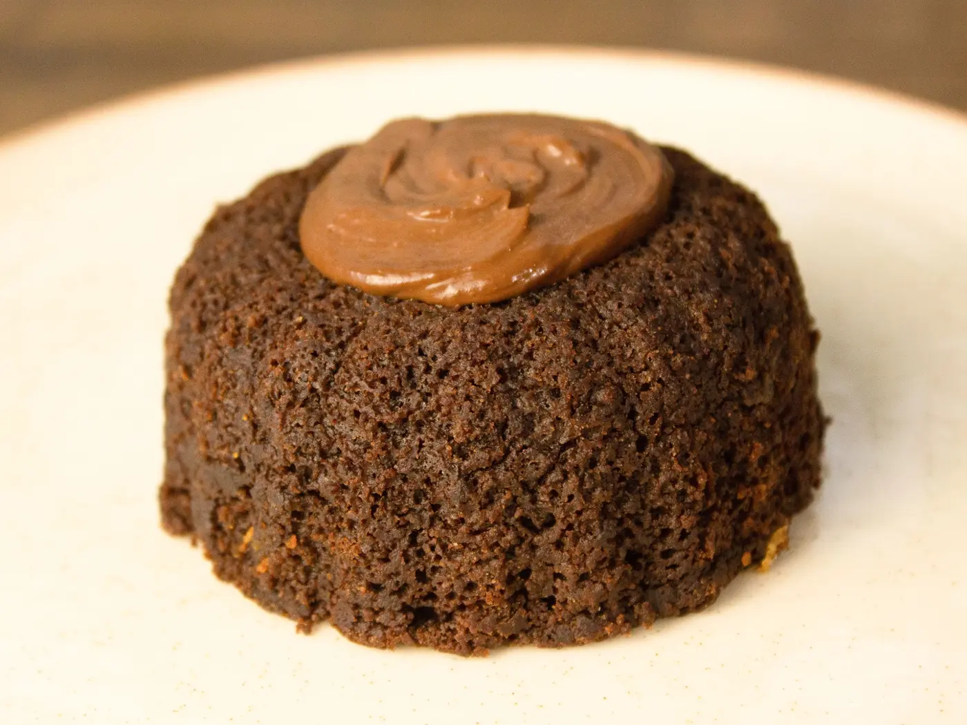 Brownie com ganache